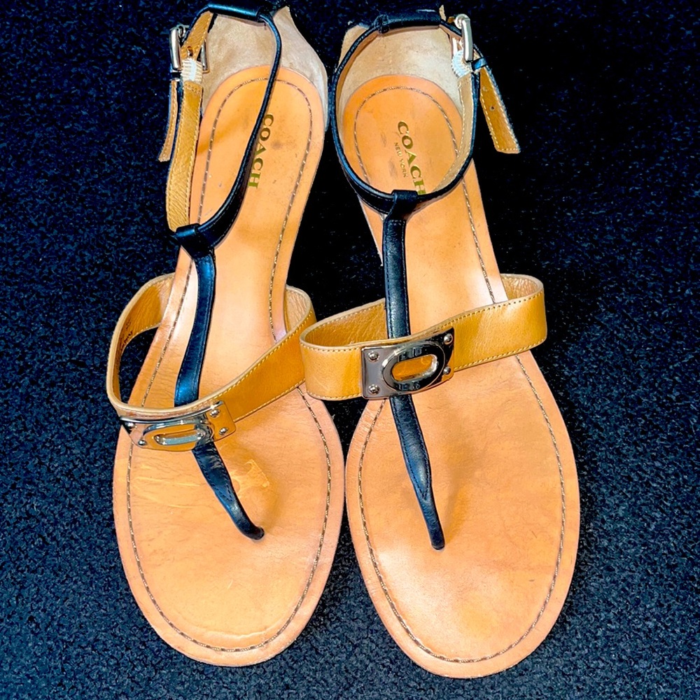 Coach women’s wedge sandals
